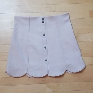 Super Cute and Unique Micro fiber scalloped skirt